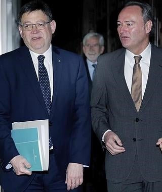 Puig califica de «histórico» el frente común valenciano para mejorar la financiación