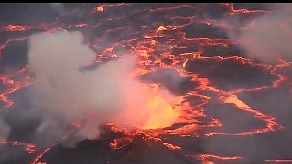 Conoce las entrañas del volcán Nyiragongo