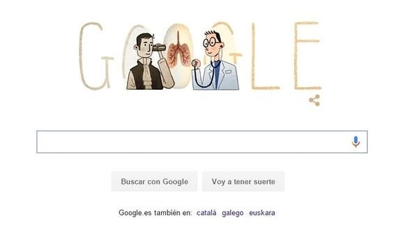 René Laënnec: un doodle por la vergüenza