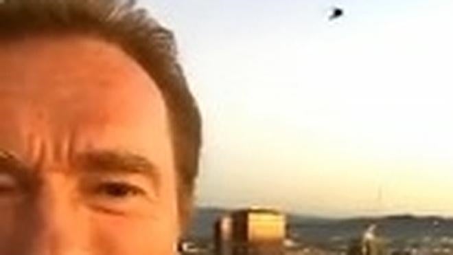 Arnold Schwarzenegger triunfa en Snapchat