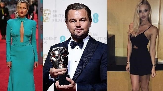 DiCaprio celebra su Bafta con dos rubias en una fiesta de 48 horas