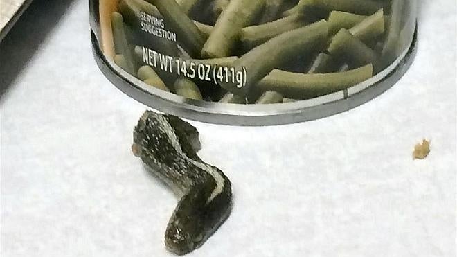 ¿Te imaginas encontrar una serpiente mientras cocinas?