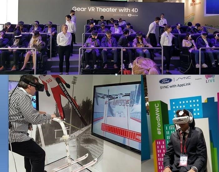 La realidad virtual, muy presente en el MWC