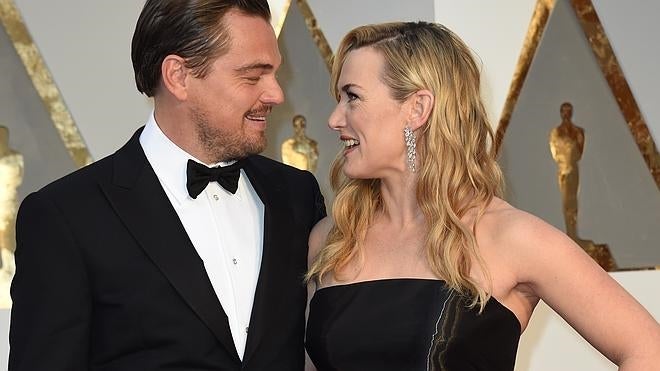 Oscar 2016: el emotivo reencuentro entre Leonardo DiCaprio y Kate Winslet