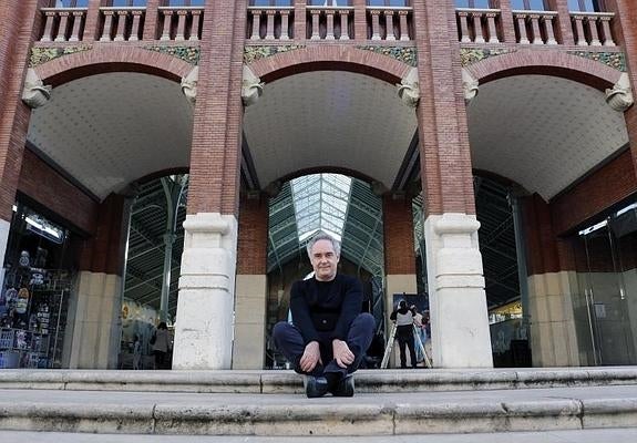 Ferran Adrià: «En el Mercado de Colón se puede tomar un café igual o mejor que el que ha tomado cualquier presidente o rey»