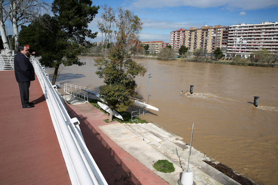 El Ebro vuelve a desbordarse