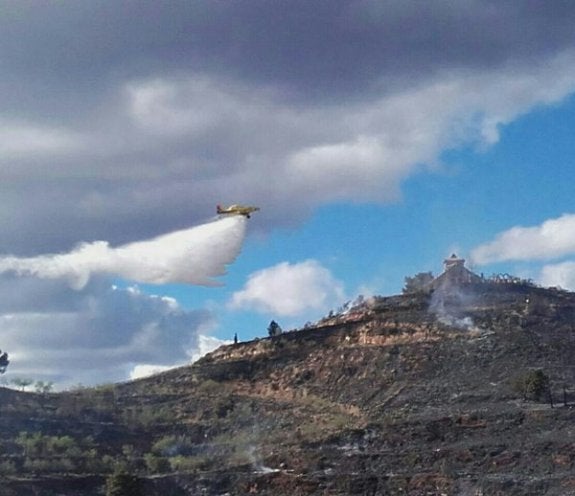 Extinguido el incendio en el Parque Natural de la Sierra Calderona