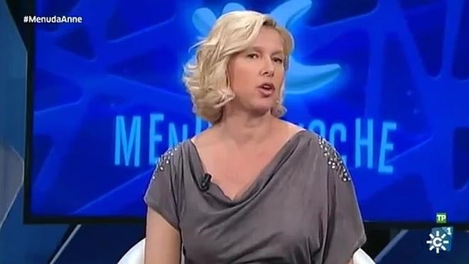 El repentino acento andaluz de Anne Igartiburu