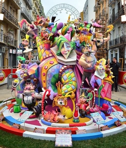 Fallas 2016: Falla infantil de Sueca-Literato Azorín