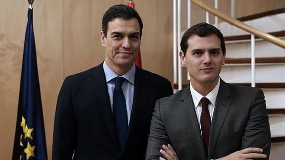 Albert Rivera y Sánchez visitan Valencia