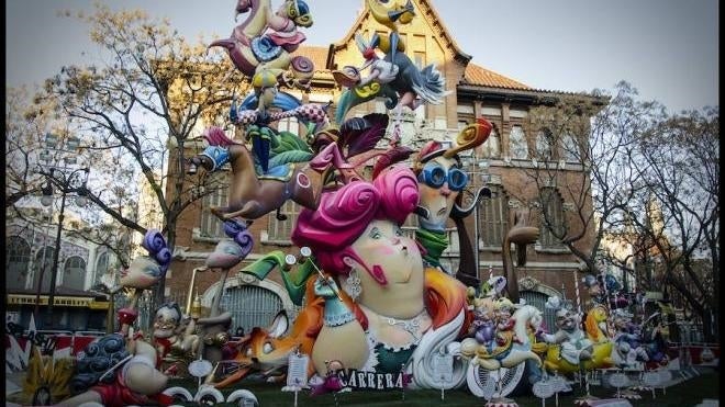 Fallas 2016: Falla Plaza del Mercado Central