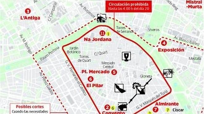 Fallas 2016: Programa de actos del 19 de marzo