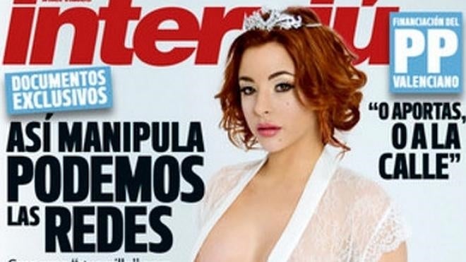 Rym, de 'Un príncipe para tres princesas', se desnuda en 'Interviú'