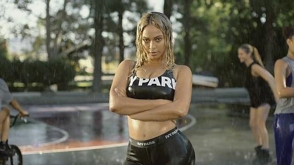 Beyoncé, espectacular anunciando ropa deportiva
