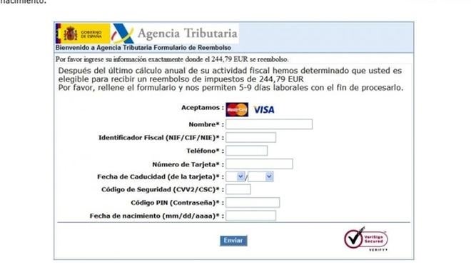 El timo de la declaración de la renta