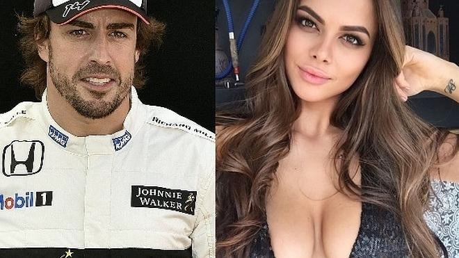 Fernando Alonso podría tener novia, Viki Odintcova