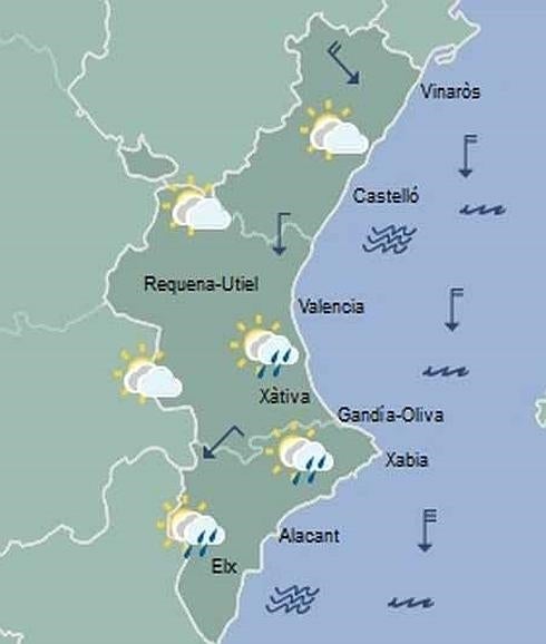 Previsión del tiempo para hoy, miércoles 6 de abril: Siguen las lluvias pero suben las temperaturas