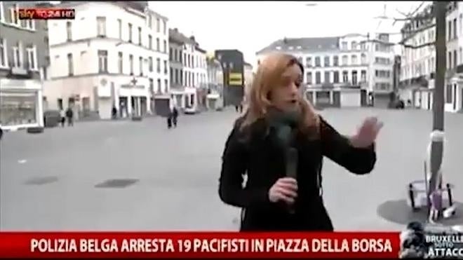 Otra reportera agredida en Bruselas