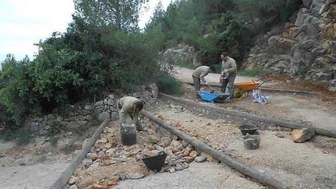 Impulsan actuaciones de mejora en el Camí de la Colònia y el acceso a la Cova Tallada
