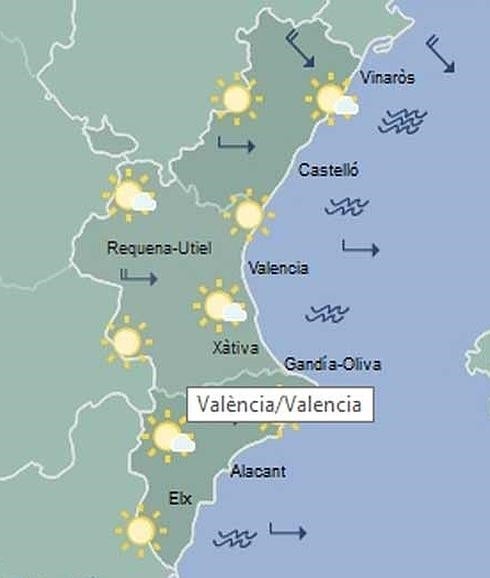 Previsión del tiempo para hoy, sábado 9 de abril: Empieza el ascenso de las temperaturas