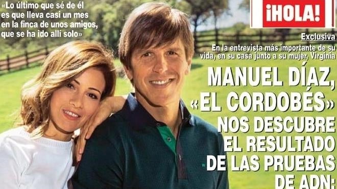 Manuel Díaz 'El Cordobés': «Las pruebas de ADN coinciden en un 99,9%»
