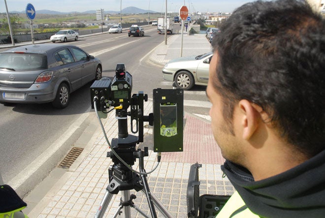 Campaña especial de controles de velocidad en Valencia