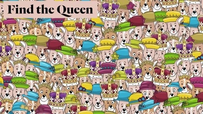 Reto viral: ¿Dónde está la reina?