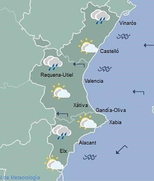 Previsión del tiempo para hoy, jueves 28 de abril: Tormentas en Valencia y Castellón