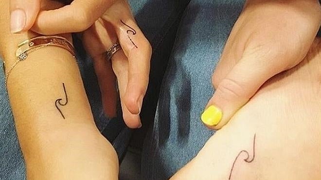 El tatuaje de Cyrus y Pataky