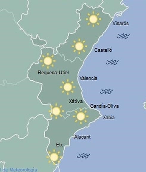 Previsión del tiempo para hoy, martes 3 de mayo: Ascenso de las temperaturas