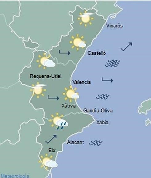 Previsión del tiempo para hoy y mañana: la lluvia dará paso al aumento de las temperaturas