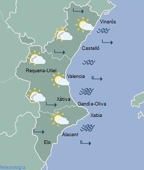 Previsión para el fin de semana: tiempo cada vez más estable y temperaturas en ascenso