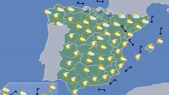 Previsión del tiempo del lunes 23 de mayo: bajan 7º las temperaturas en Valencia