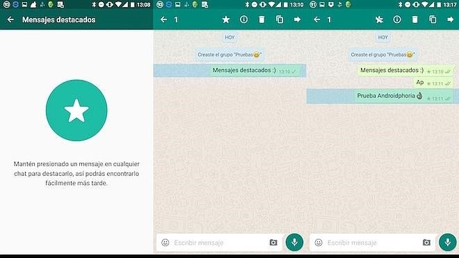 ¿Qué es y para qué sirve la estrella de Whatsapp?
