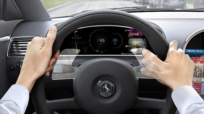 Así será el volante del futuro
