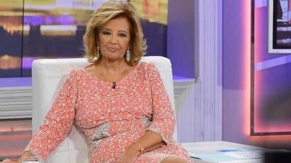 María Teresa Campos, ingresada de urgencia por un fuerte dolor abdominal