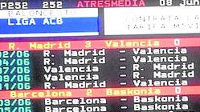 Un teletexto impaciente dio la victoria al Real Madrid