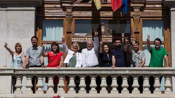 Joan Ribó hace balance de su primer año en el Ayuntamiento de Valencia