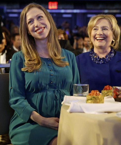 Clinton, abuela de nuevo