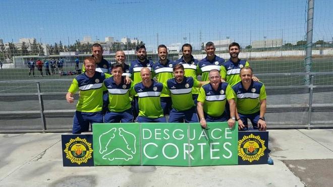 La Policía Local de Valencia gana un campeonato nacional de fútbol 7