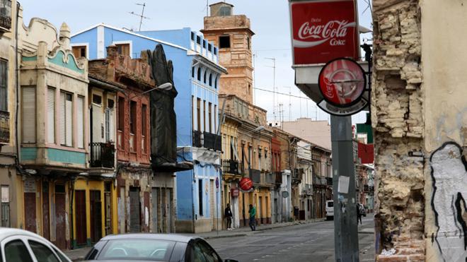El dinero del viejo plan del Cabanyal de Valencia se reparte en obras en la zona más degradada