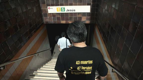 La estación del accidente de metro volverá a llamarse sólo 'Jesús'