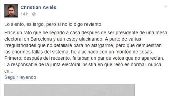 La carta de un presidente de mesa que muestra cómo cambiar los votos se convierte en viral