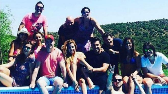Los primeros 'triunfitos', juntos