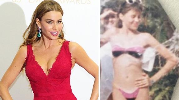 Sofía Vergara publica una foto de cuando tenía 13 años