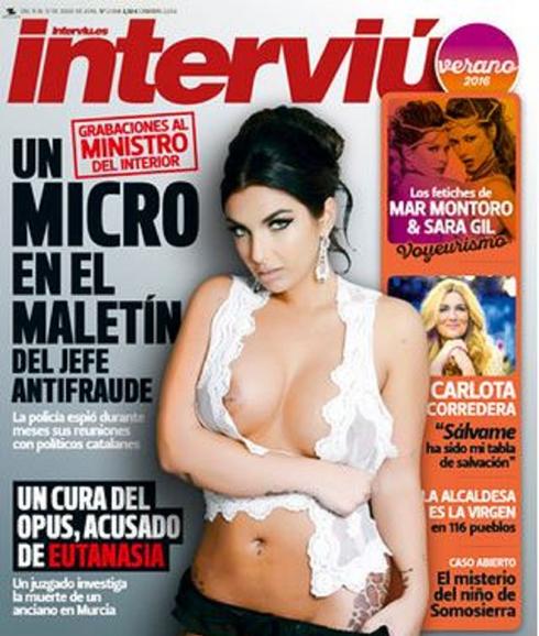 Portada Interviú 11 de julio | Desnudo de una rica heredera
