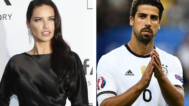 Adriana Lima y Sami Khedira ¿pareja?