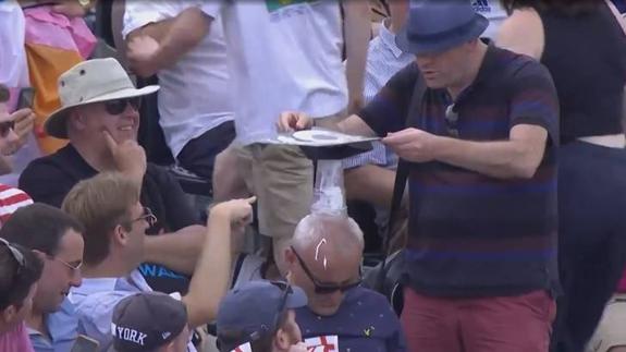 ¿Qué pasa cuando te quedas dormido al asistir a un partido de cricket?