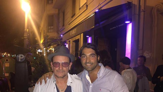 U2 de fiesta por Valencia