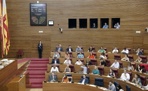 Una decena de diputados intervienen en sólo cinco plenos durante todo un año